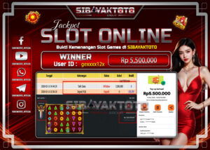 SIBAYAKTOTO BUKTI KEMENANGAN SLOT PALING GACOR RESMI