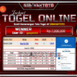 SIBAYAKTOTO BUKTI KEMENANGAN TOTO TOGEL 4D ONLINE TEPERCAYA