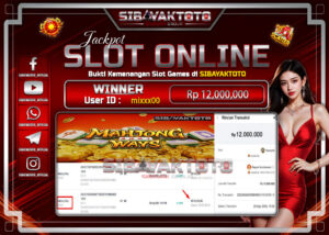 SIBAYAKTOTO BUKTI KEMENANGAN SLOT PALING GACOR RESMI