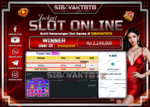 SIBAYAKTOTO WIN SLOT Sweet Bonanza 1000 Rp.2,244,000, - LUNAS