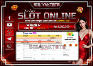 SIBAYAKTOTO WIN SLOT Mahjong Ways Rp.4,000,000, - LUNAS